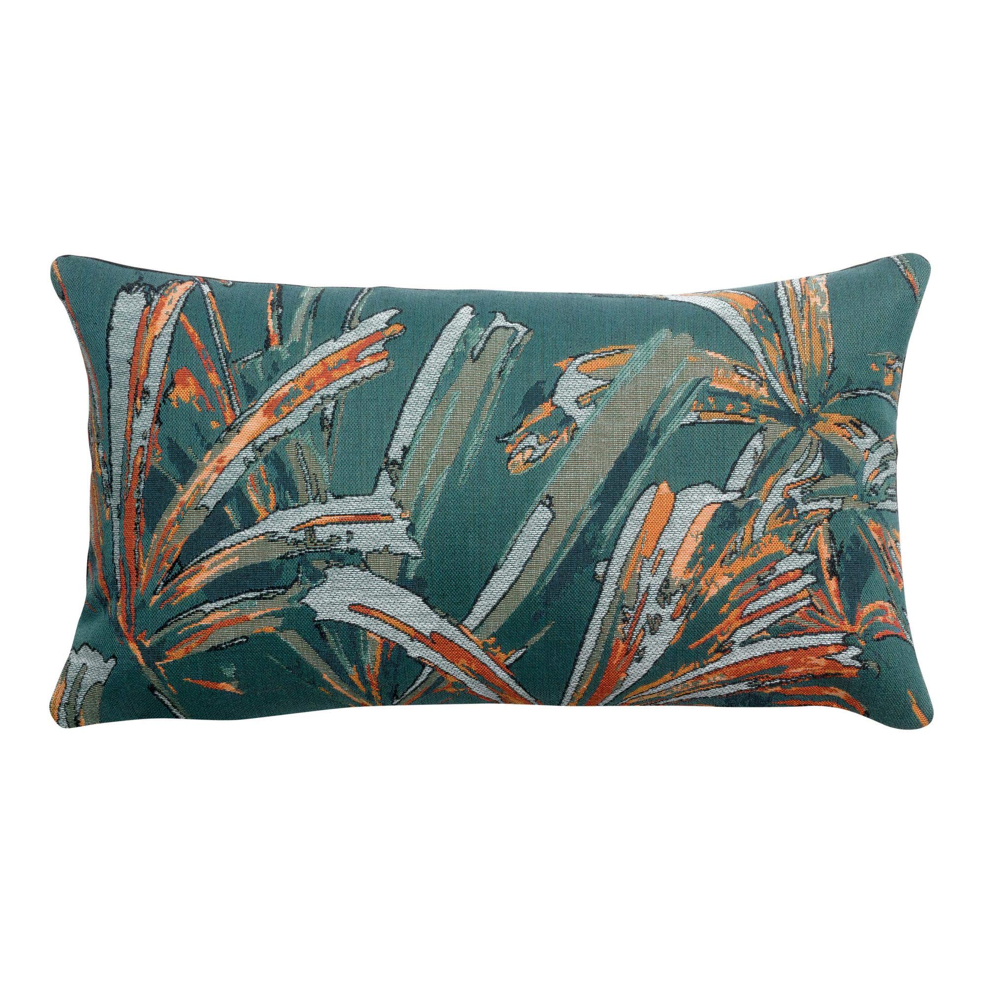 Coussin Silvia Vivaraise coton jacquard déco salon avec garnissage moelleux lavable
