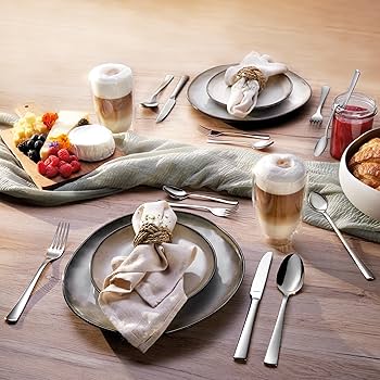 GRÄWE Bestekkoffer Voor 12 Personen, 68-delig Van Roestvrij Staal Bestekset Incl Koffer Met Tafelbestek En Taartschep Handgepolijst Vaatwasmachinebestendig Serie Leipzig