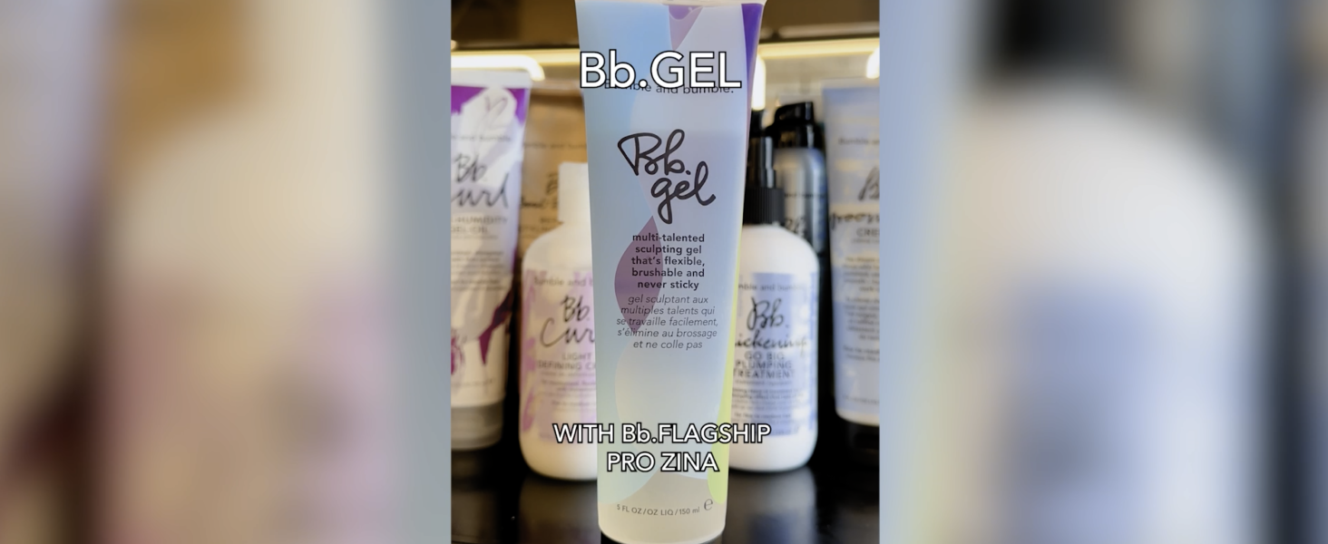 Bumble and bumble. Hair Gel Sculpting Medium | Flexible + Brushable |Adds Shine | Flake Free Finish| For All Curly, Wavy, Straight Hair Types, 5 Fl Oz