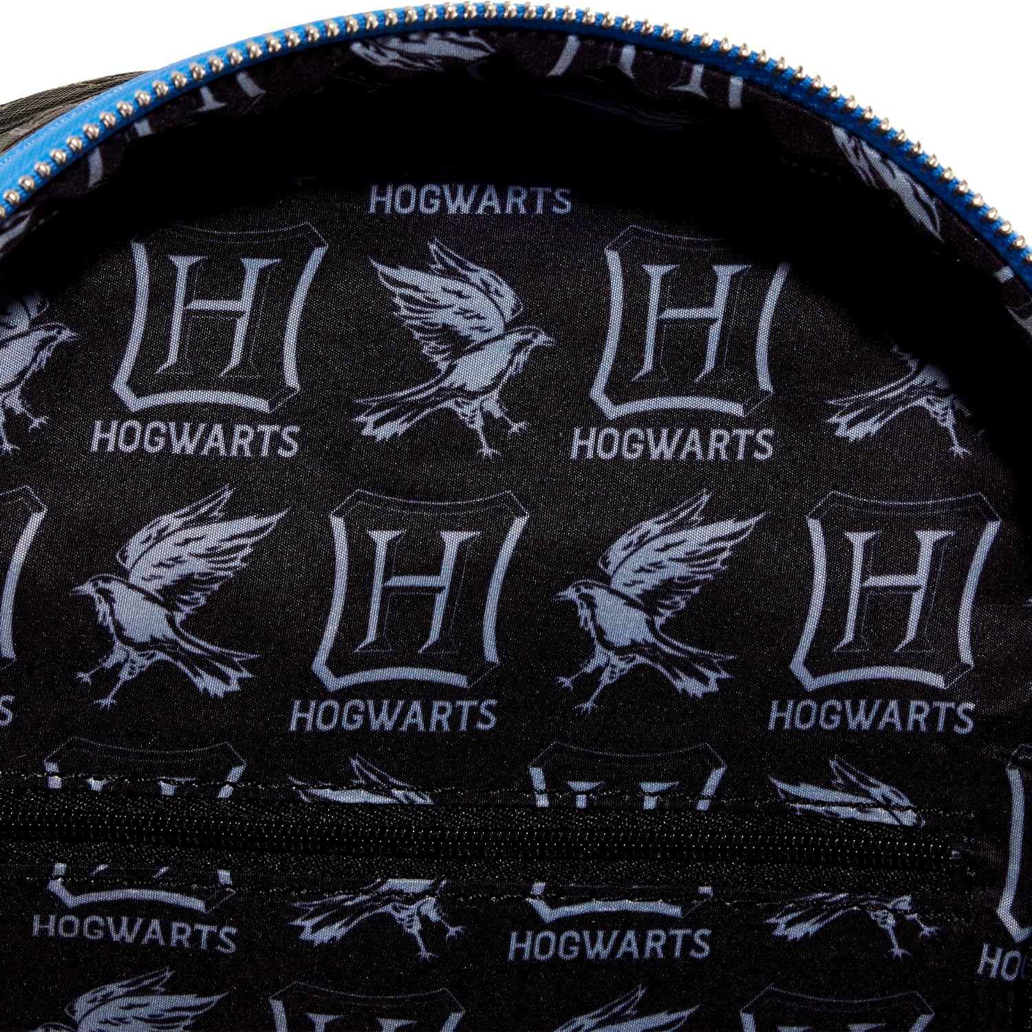 Loungefly Backpack Warner Brothers - Harry Potter - Ravenclaw With Wand - Backpack - Cute Collectable Bag - Gift Idea - Official Merchandise - for Boys, Girls Men and Women