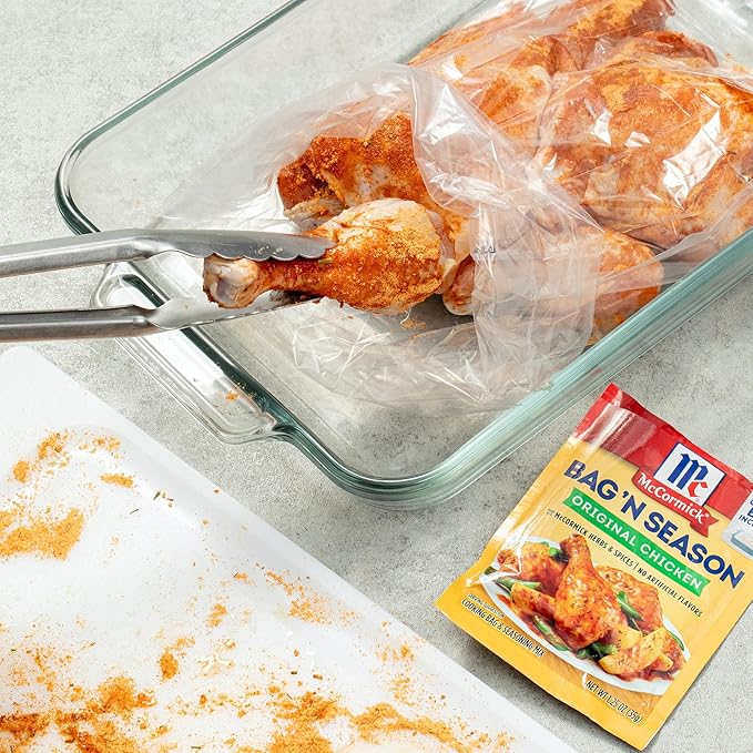 McCormick Bag 'n Season Sazonador Original para Pollo, 1.25 oz (Paq. 6) miniatura 8