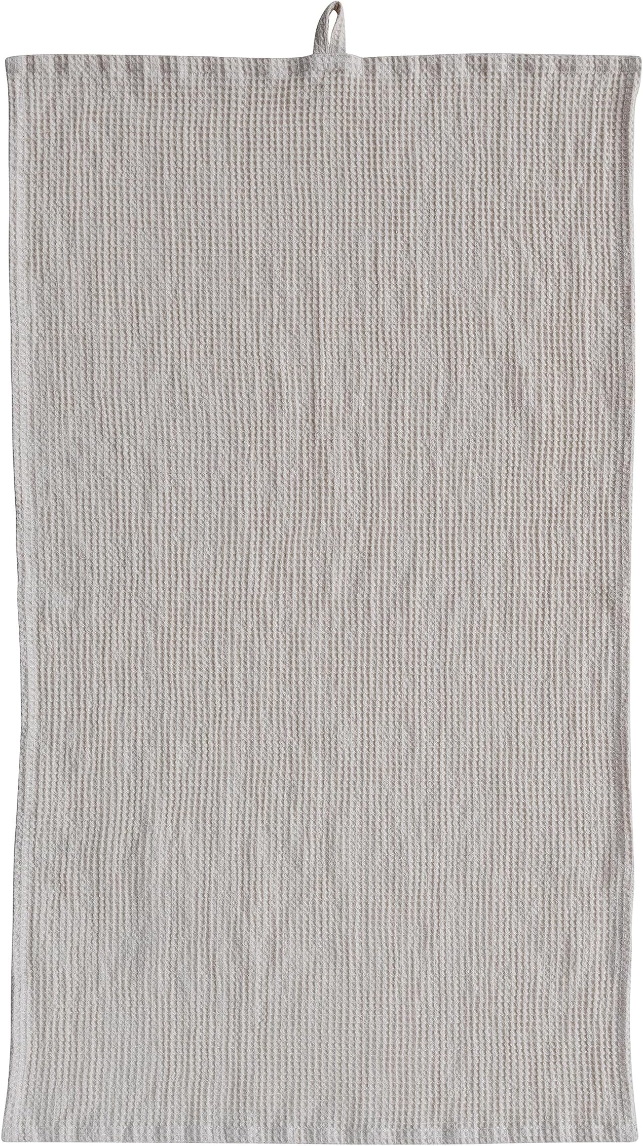 Creative Co-op Cotton and Linen Blend Embroidered Tablecloth