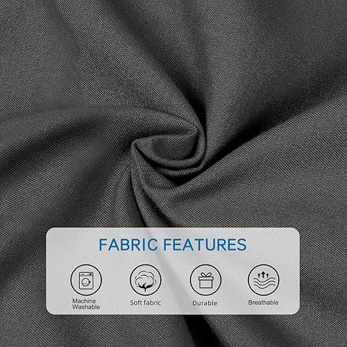 Miniatura 6 de Almohada de cuña de cama tamaño Queen (60 x 10 x 6 pulgadas) para cabecero, almohada multiusos para relleno de huecos de cama (0-6 pulgadas) entre