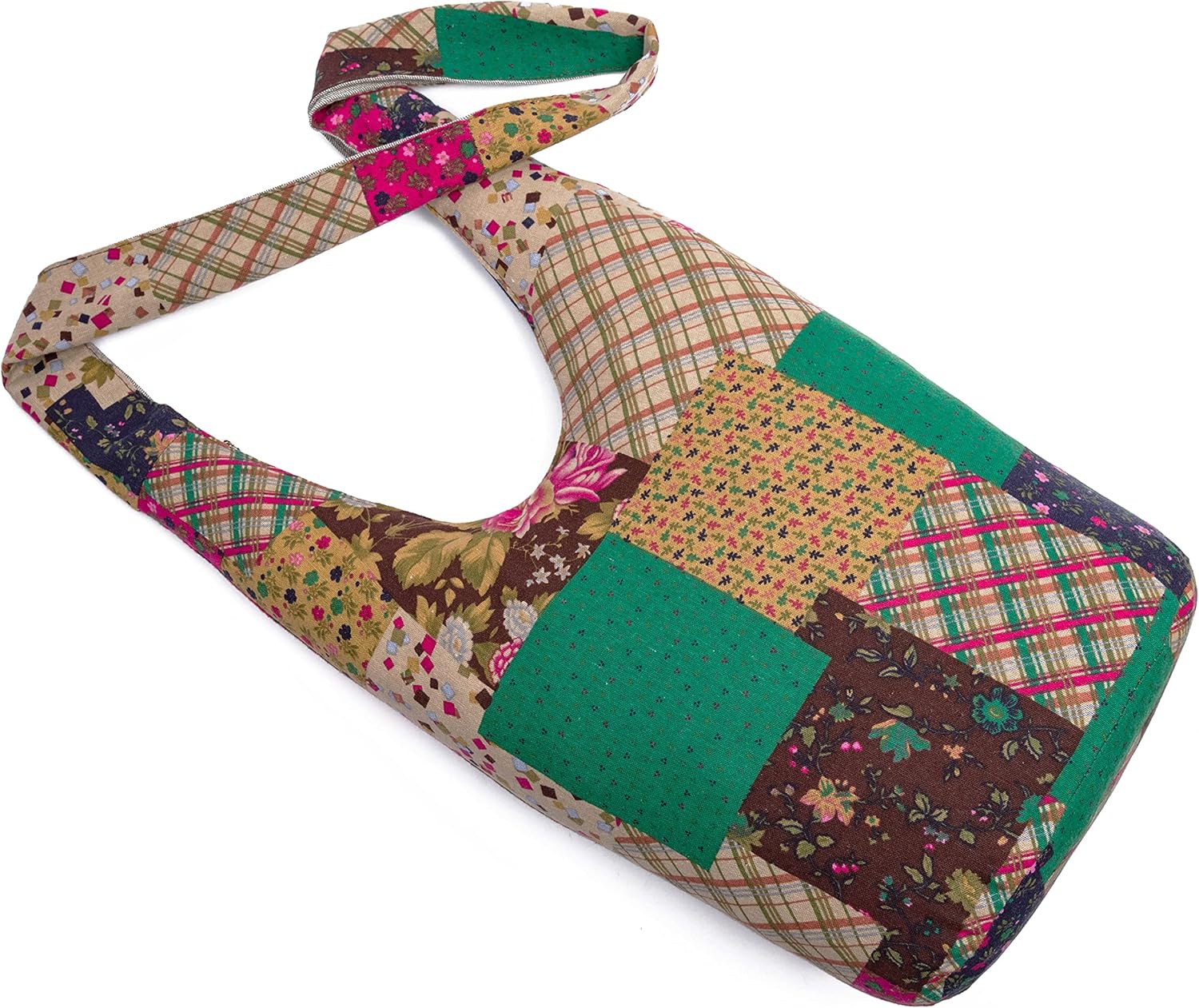 Women Shoulder Handbags Fashion canvas Hippie Crossbody Bags Bohemian Animal Prints Hobo Bags - Image 4