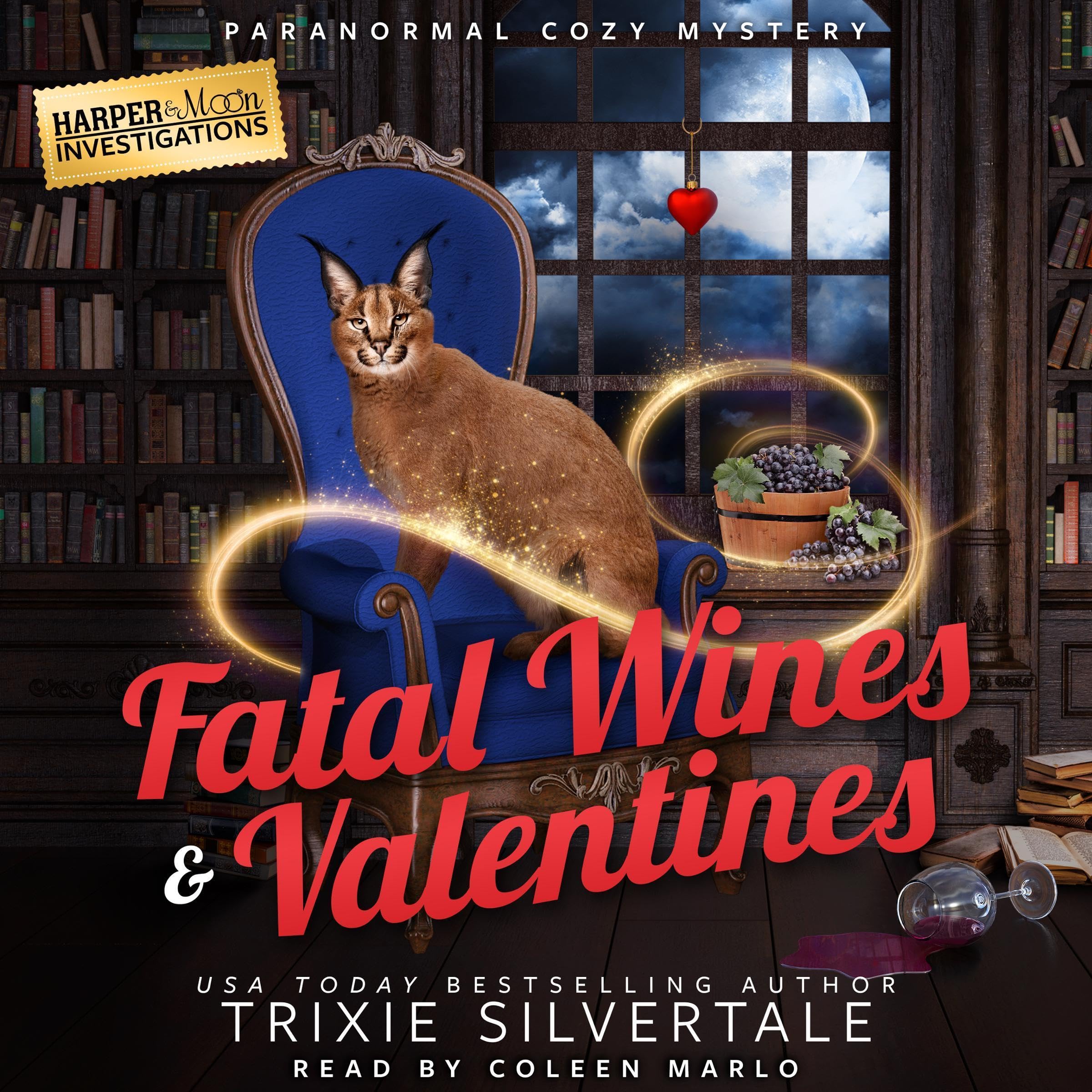 Cover art for Fatal Wines and Valentines