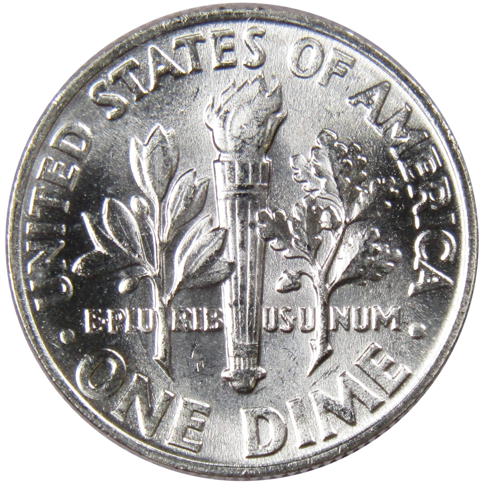 1964 Roosevelt Dime BU Uncirculated Mint State 90% Silver 10c US