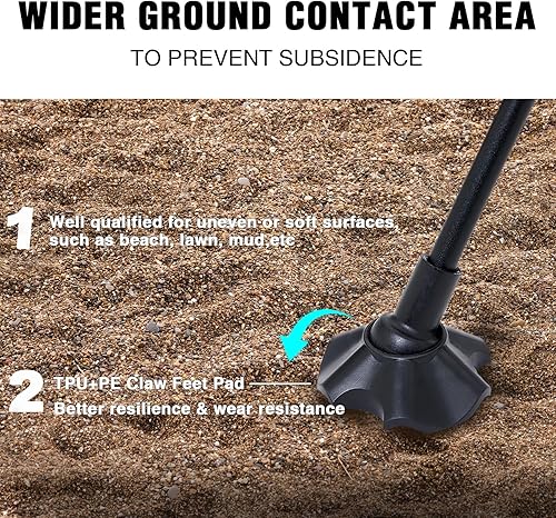 Miniatura 50 de MOON LENCE Silla de camping portátil para mochilero, silla plegable ultraligera de 4ª generación, sillas plegables compactas y ligeras