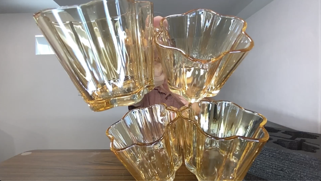 BEST Coffee Mugs? | Vintage Flower Glass Tea Cups + Spoons