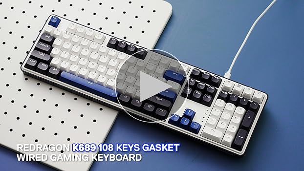 Redragon ゲーミングキーボード 本体 K689 Pro Amazon.com: Redragon K689 PRO Wireless Gasket RGB Gaming