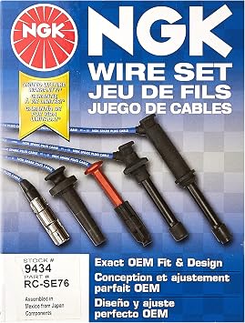 NGK (9434) RC-SE76 Spark Plug Wire Set