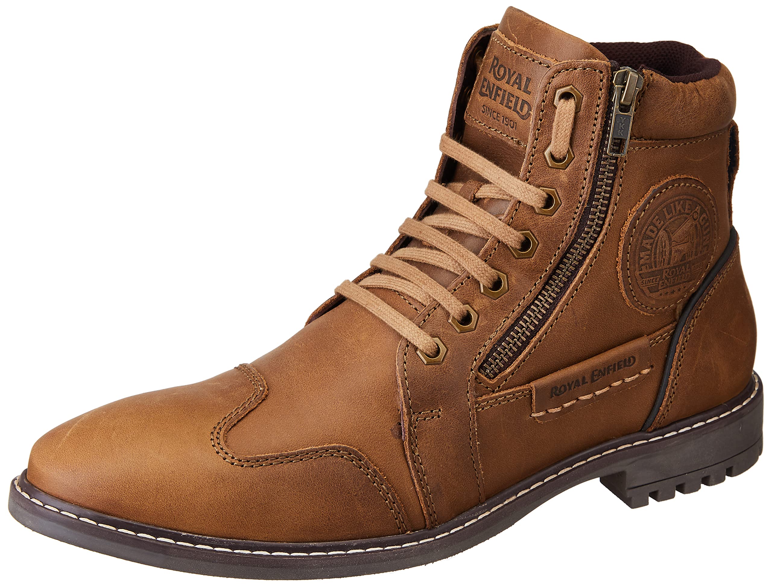 Royal Enfield Mudbound Boots Khaki Shoes-UK 11 (RLCSOA220229) (B0BQYHVWT2) Amazon Price History, Amazon Price Tracker