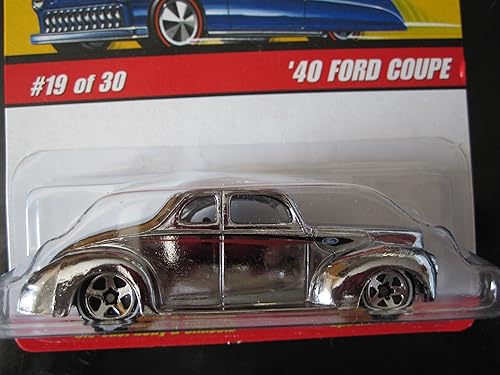 Ford Coupé '40 (cromo) 2006 Hot Wheels Classics #19 Series 2