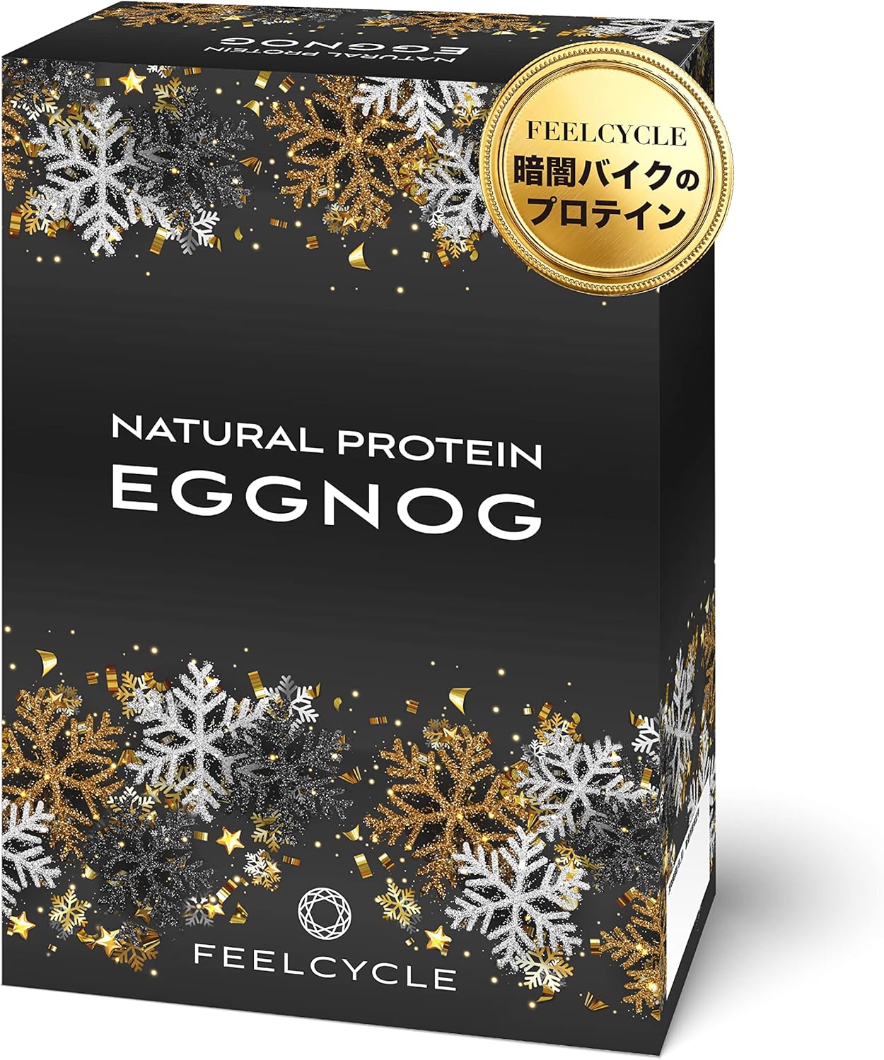 Amazon FEELCYCLE ティープロテインソイ EGGNOG protein(ミルクティー 300g) FEELCYCLE