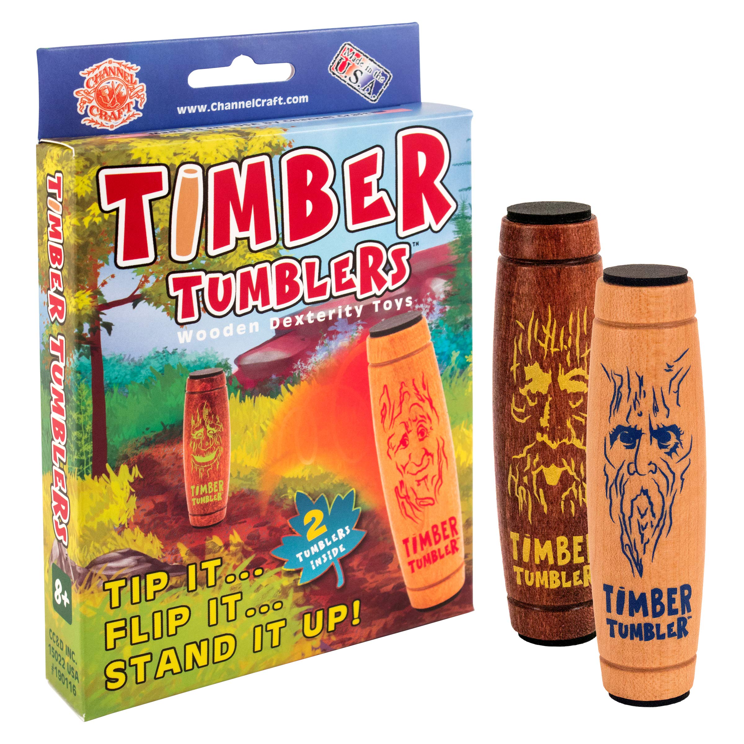 Channel Craft Timber Tumblers Box Set of 2 Tumblers
