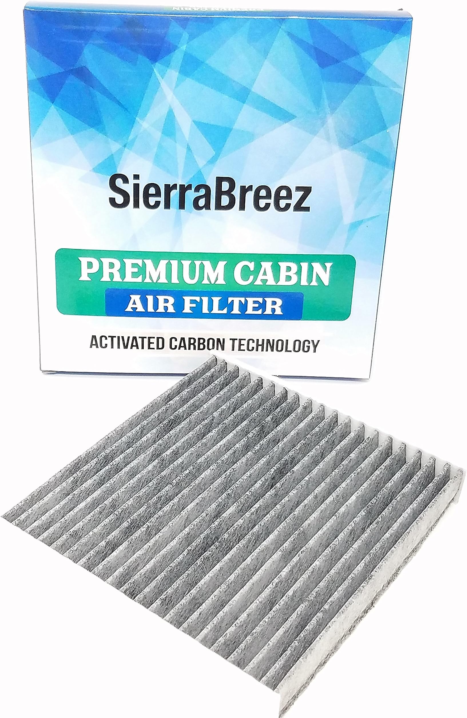 SB285 (CF10285) Premium Cabin Air Filter Fits Toyota/Lexus/Scion/Subaru, Activated Carbon