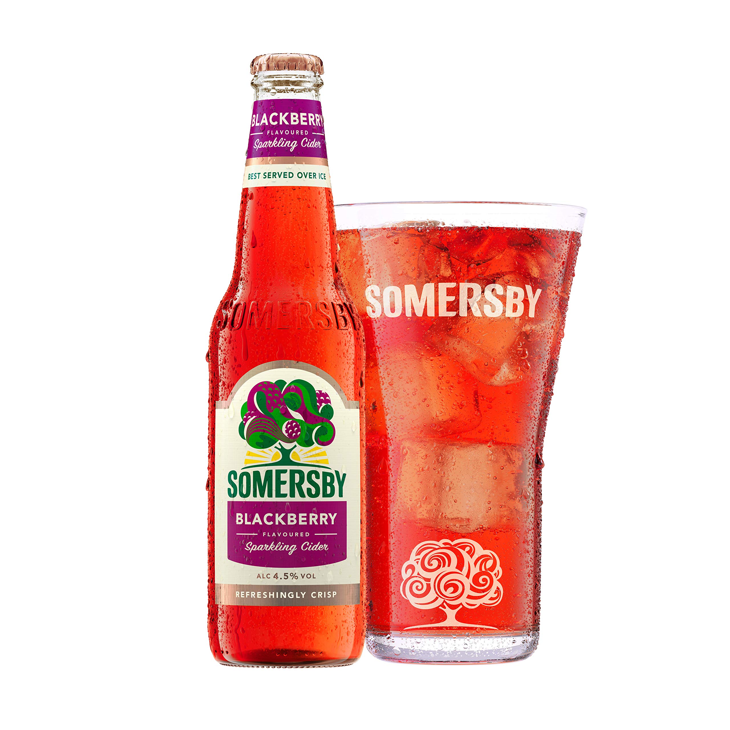 Somersby Blackberry Cider Glas Einweg 24 x 0.33 L