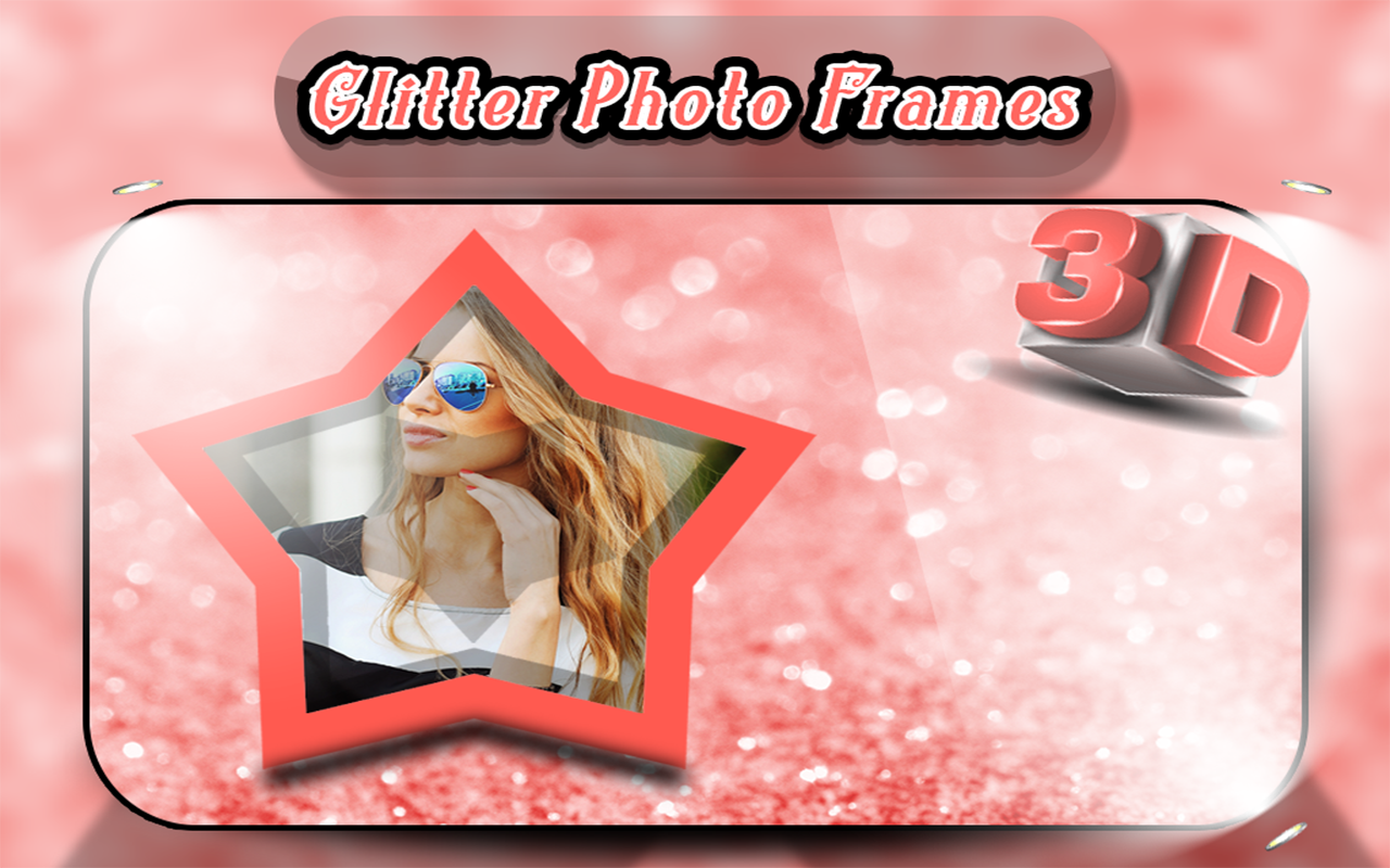 3D Glitter Photo Frames App on Amazon Appstore