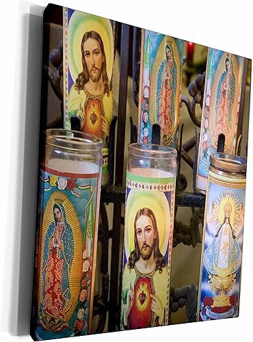 3dRose TEXAS, San Antonio, Mission Trail Mission Espada -... - Museum Grade Canvas Wrap (cw_94616_1)