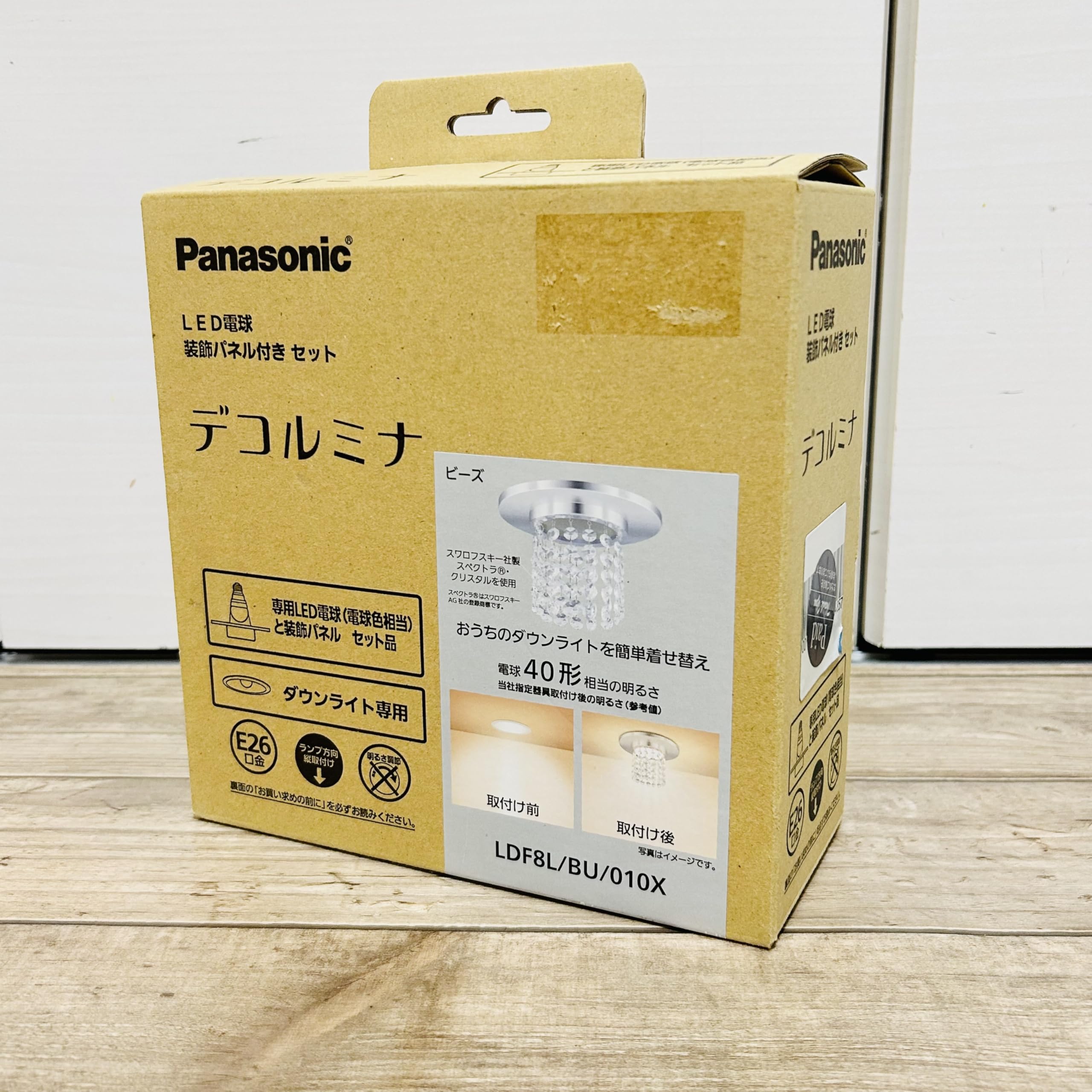Amazon.co.jp: パナソニック LED電球 デコルミナ専用 装飾パネル付き 