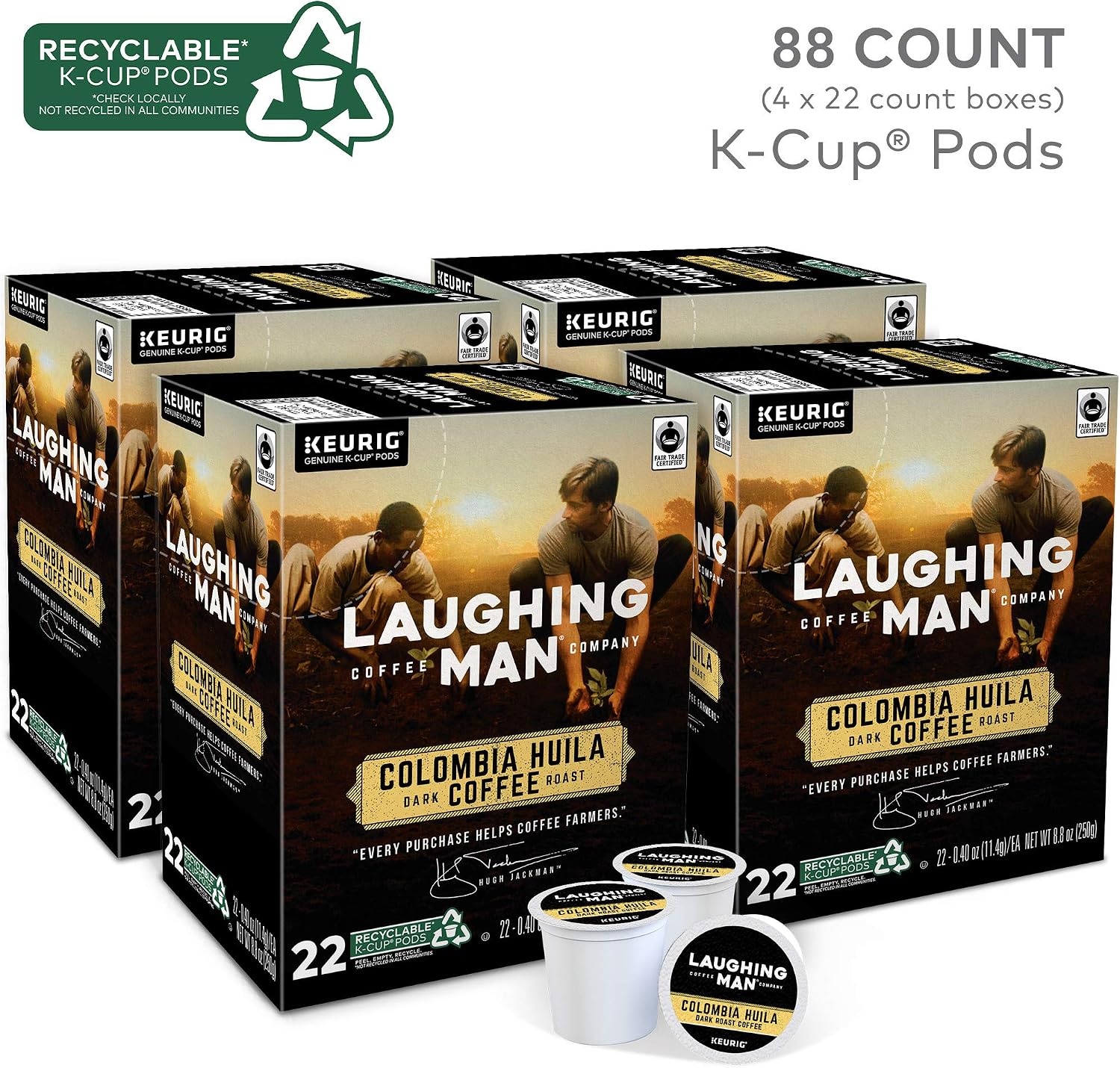 Laughing Man Coffee Company 5000345773 