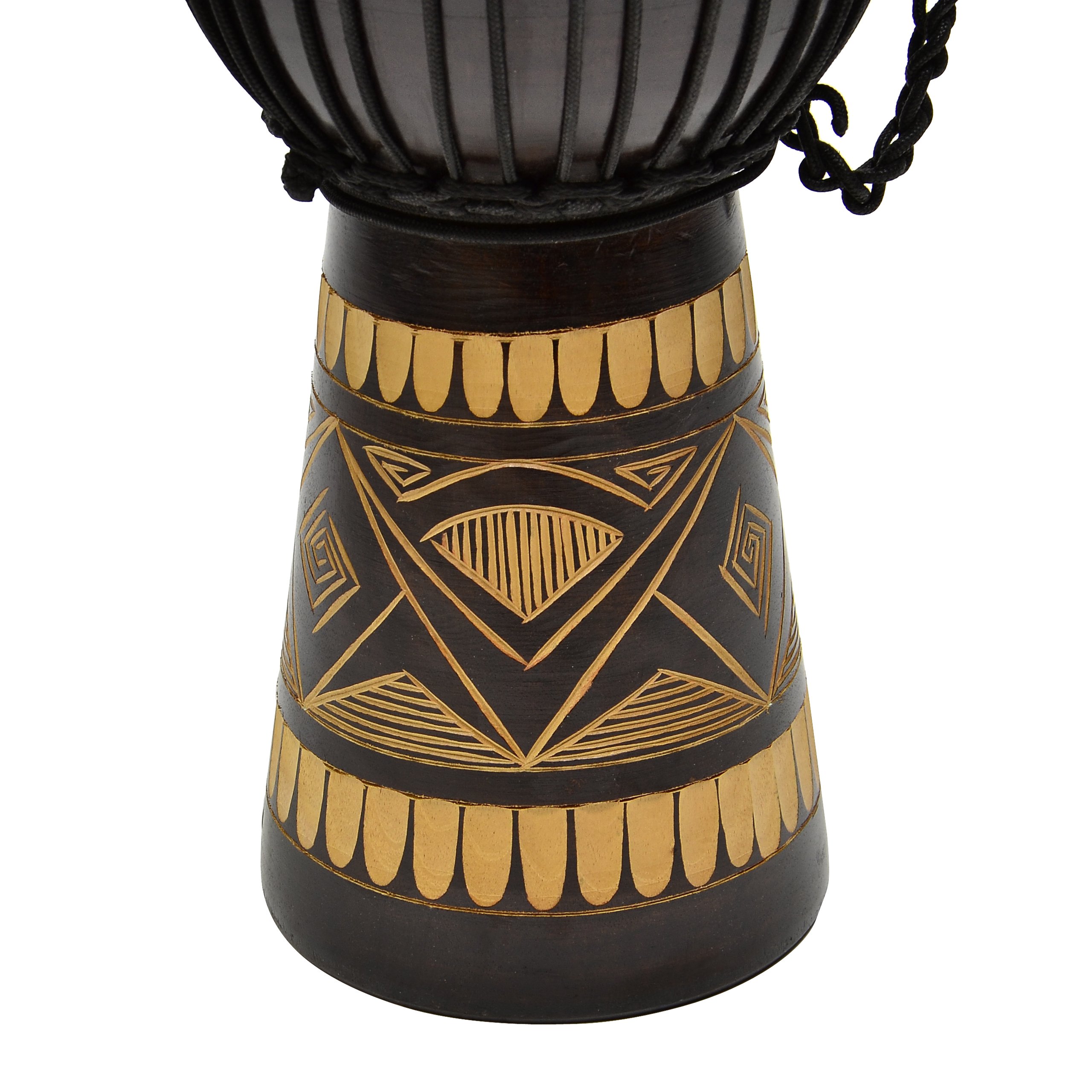 Indonesische Djembe "DOGON" - im Afrika-Style geschnitzt