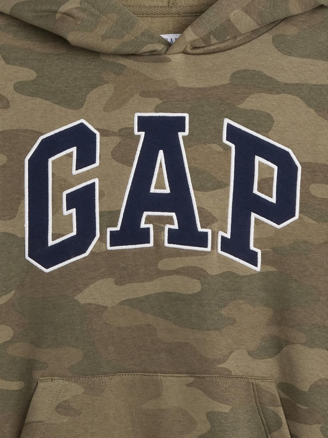 GAP Boys' Fashion Logo Pullover Hoodie