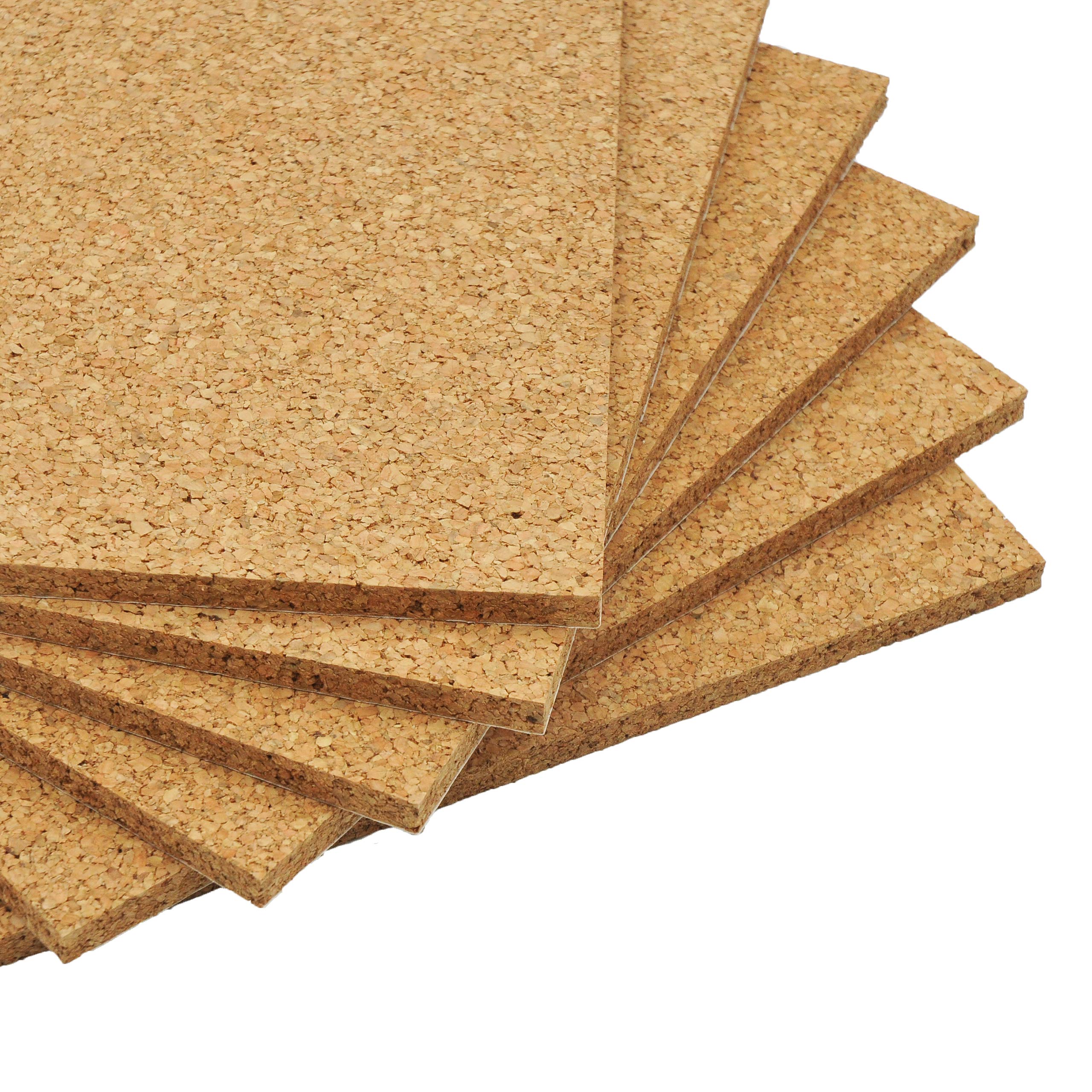 Cork PIN Board Wall Tiles 300mm x 300mm 10mm Thick Buy Online in UAE