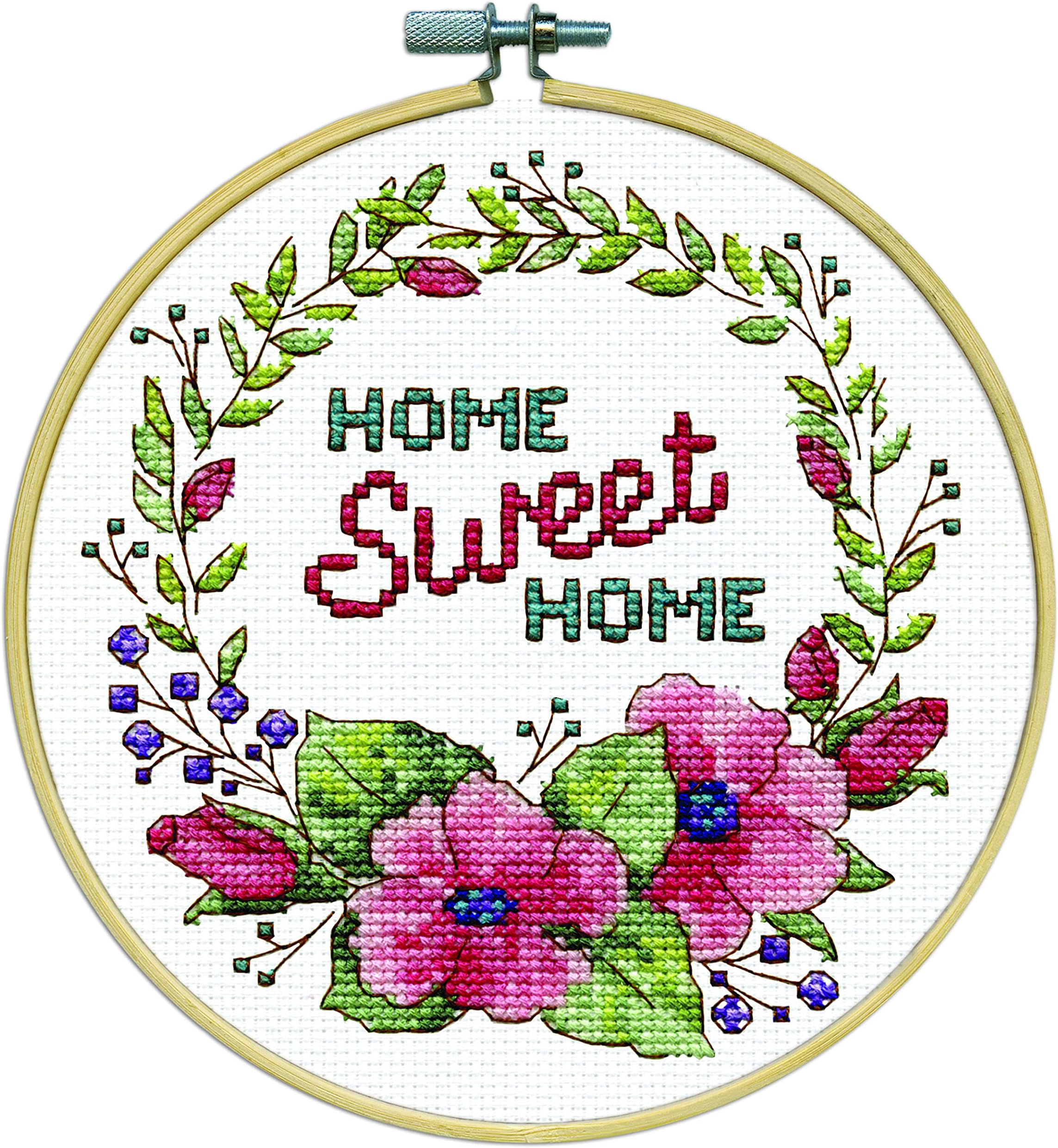 Design Works Crafts Janlynn Counted Cross Stitch Kit, Home Sweet Home