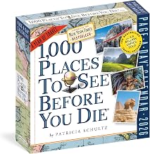 1,000 Places to See Before You Die Page-A-Day® Calendar 2026: A Year of Travel