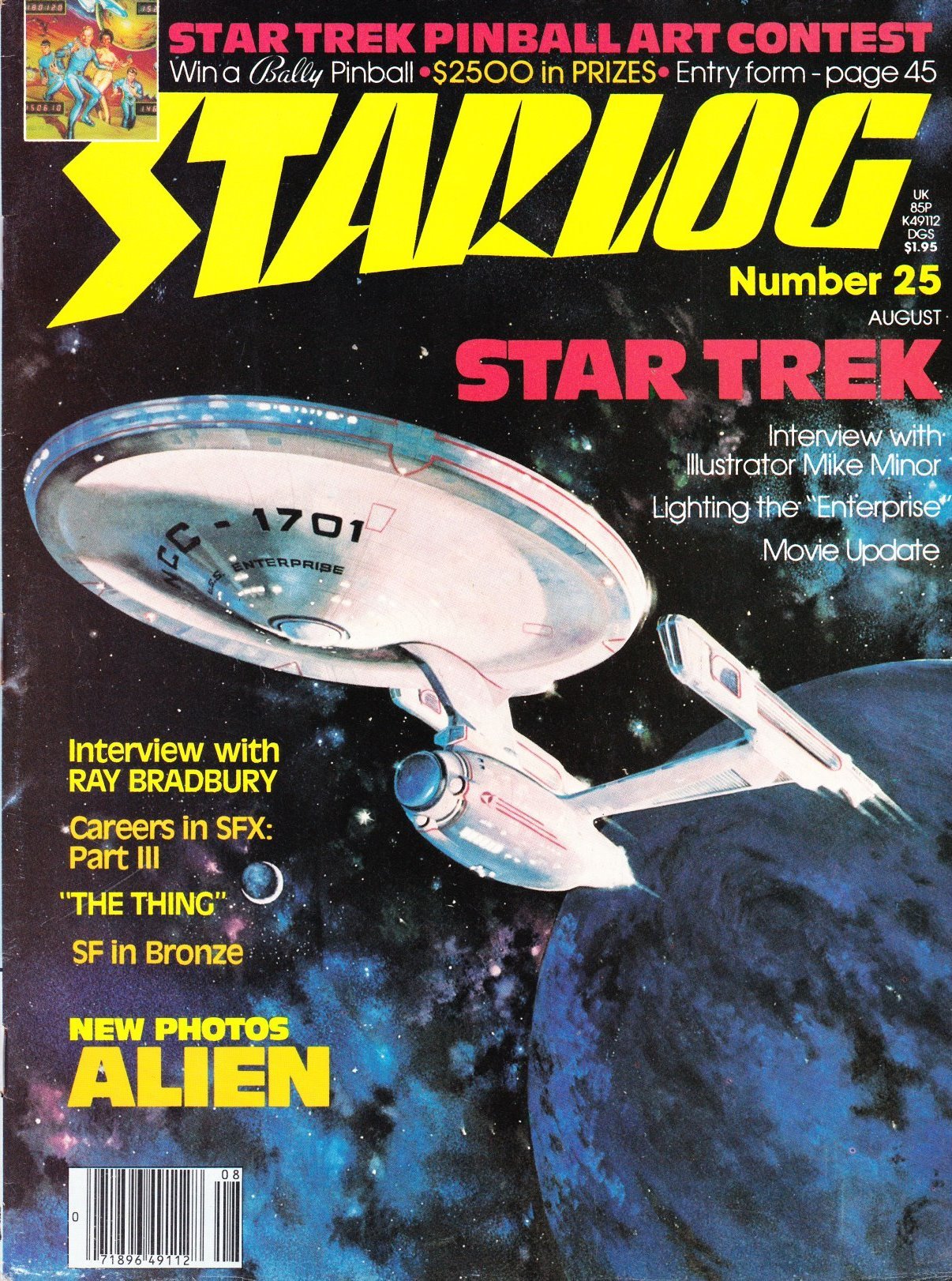 Cover of Starlog, August 1979