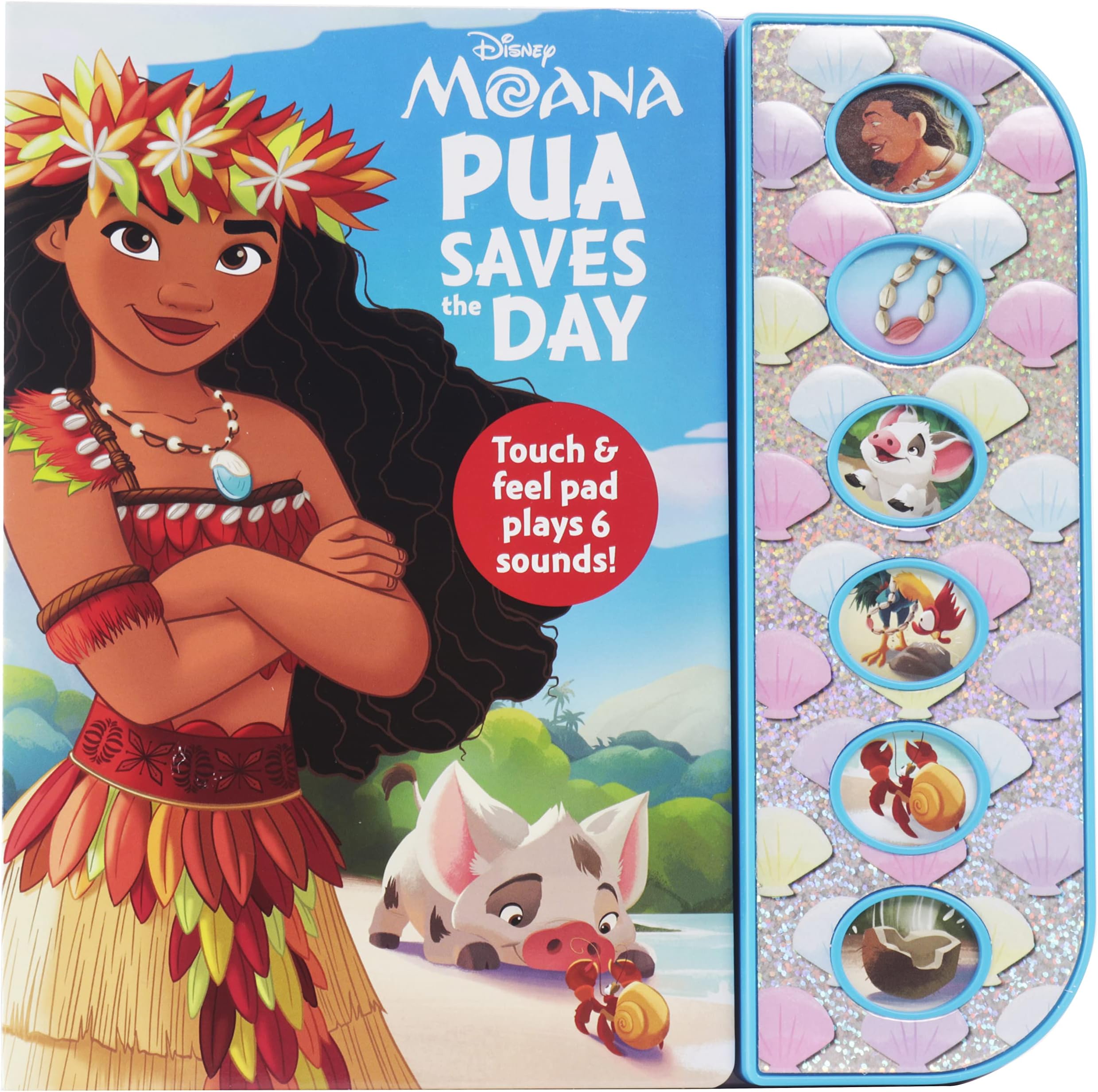 Disney Moana: Pua Saves the Day Sound Book Board book – Sound Book, 20 May 2022