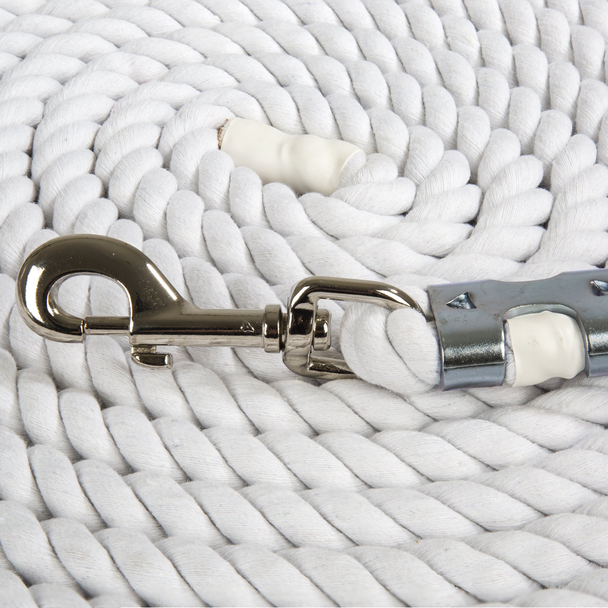Longe Intrepid International 25 Pieds - Blanche Pour Cheval