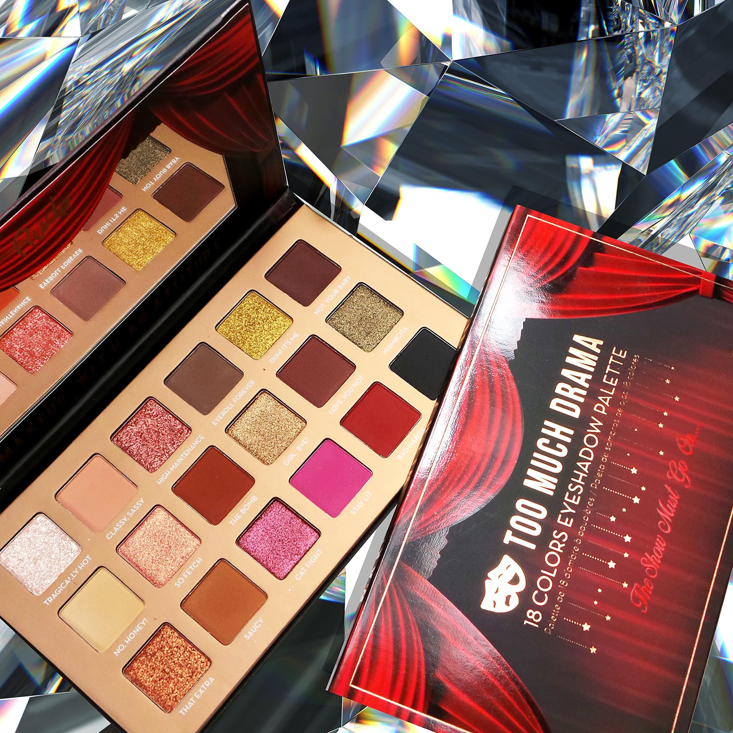 RUDEToo Much Drama - 18 Eyeshadow Palette