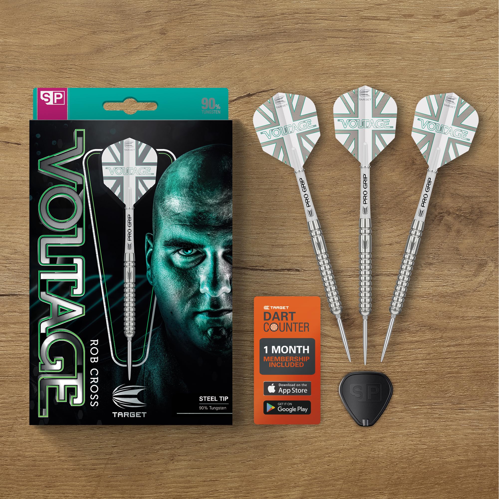Target Darts Rob Cross Generation 1 Steel Tip Darts, Dart
