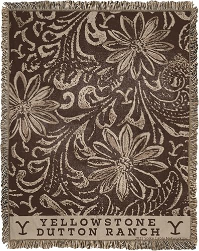 Miniatura 5 de Northwest Yellowstone - Manta de jacquard tejida, 46 x 60 pulgadas, Montana Tribal