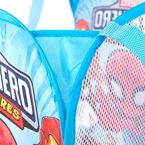 Miniatura 3 de Jay Franco canasta plegable para ropa sucia para niños Aventuras de superhéroes
