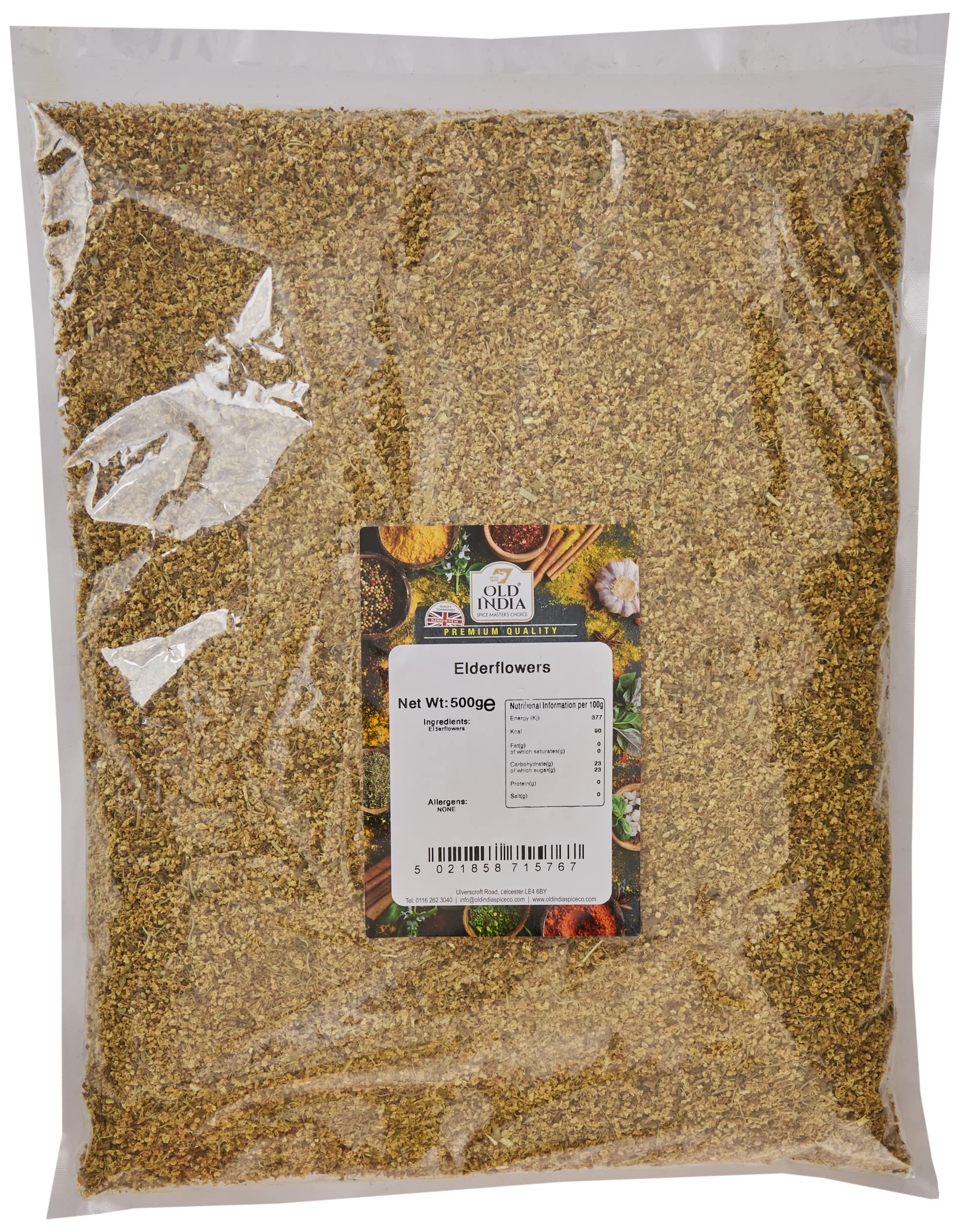 Old India Elderflowers 500 g