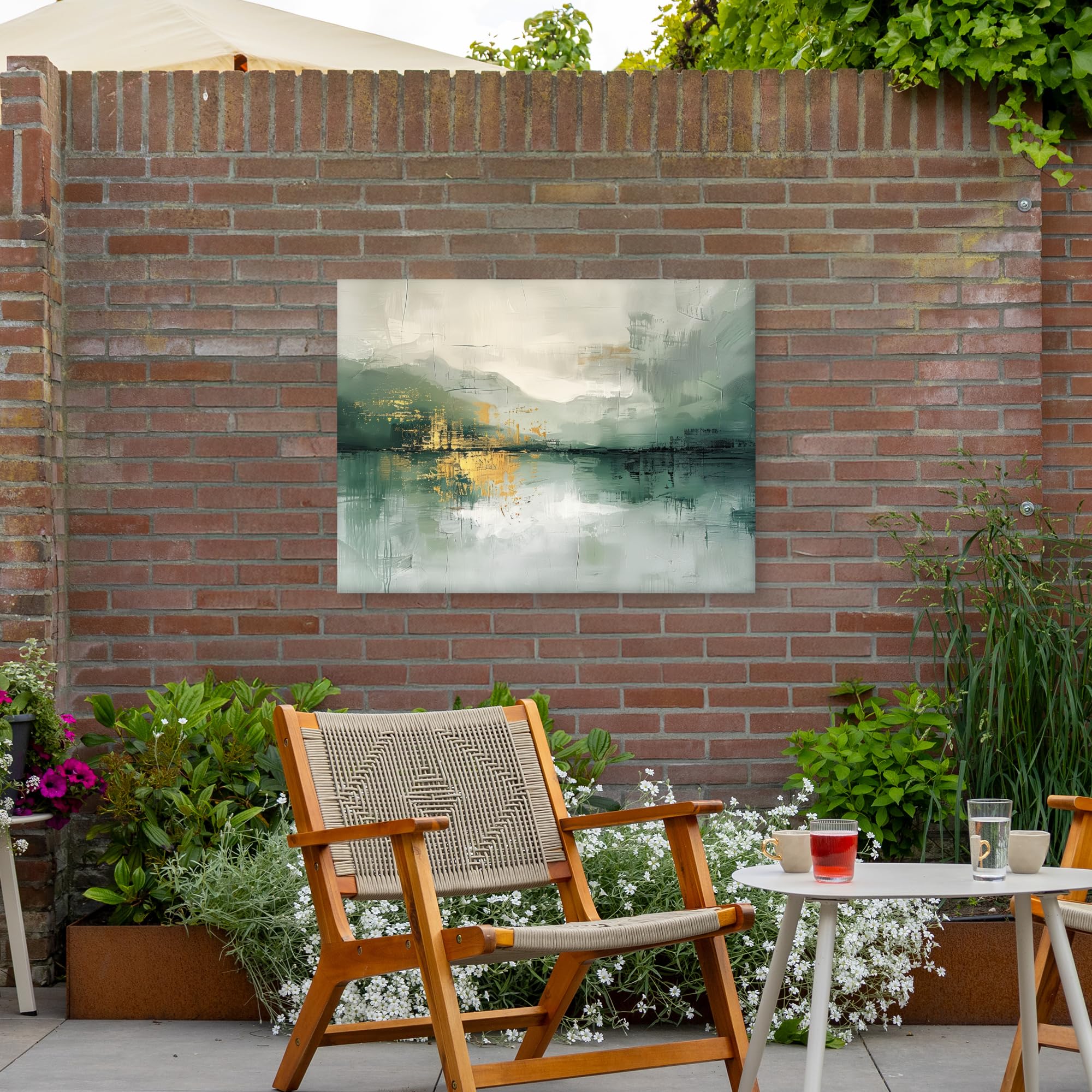 Poster De Jardin Original Mur Tableau Decoration Murale Balcon