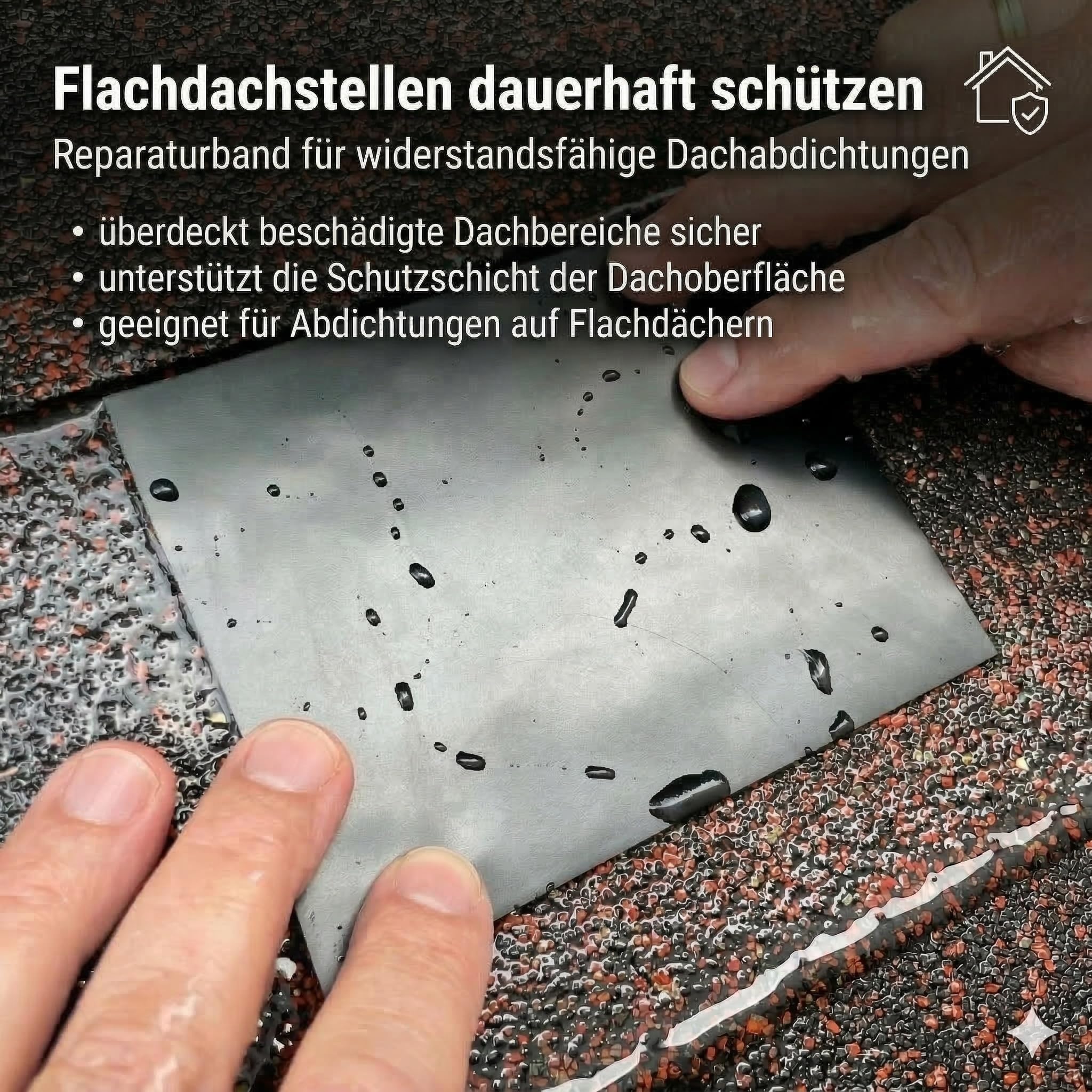 Unterwasser Klebeflicken, Reparaturflicken für Pool, Zelt, Plane, Dachrinne, Schlauchboot, Acrylatkleber (10 Stück 10 cm x 15 cm, Transparent)