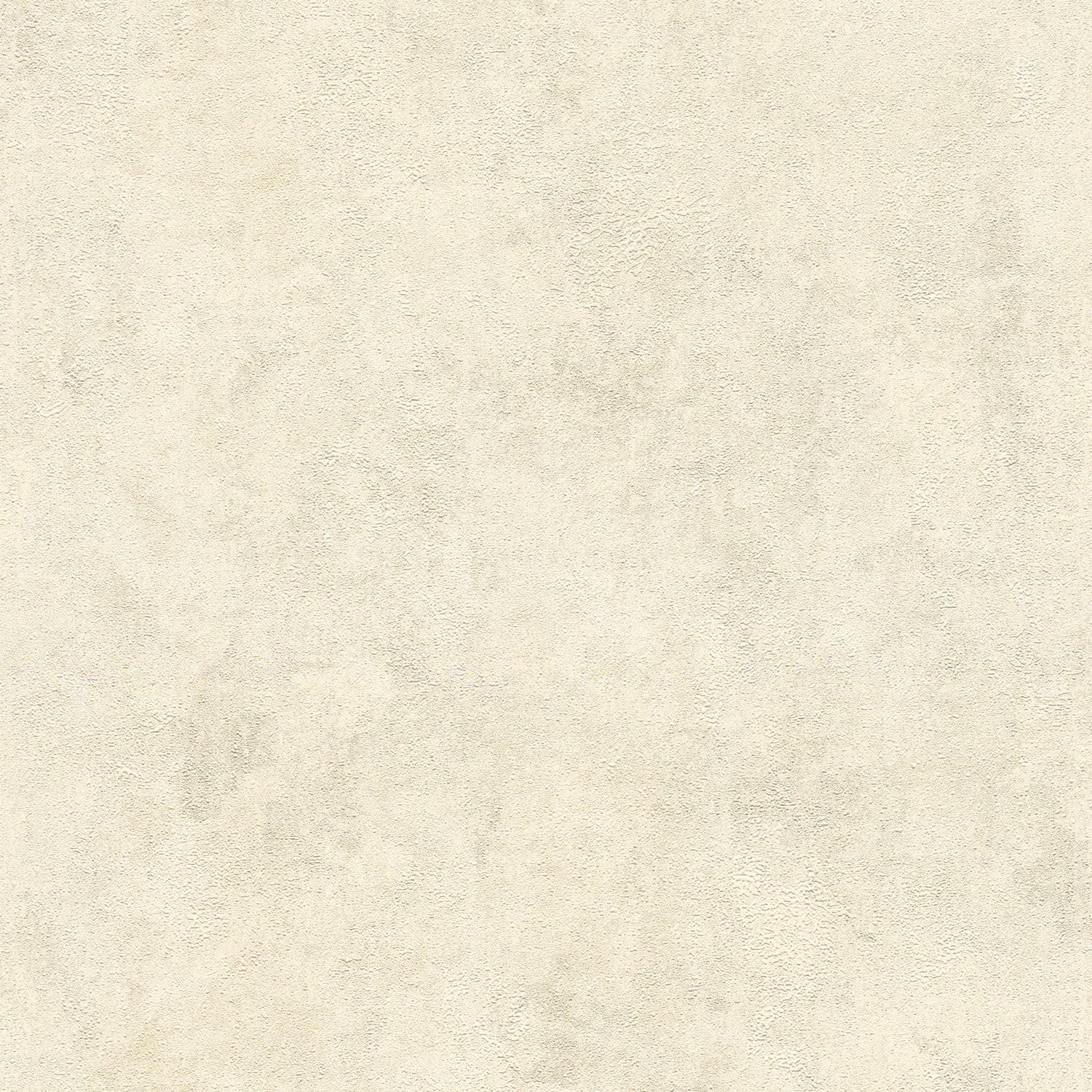 Papier peint intissé pour masquer imperfections mur crème gris argenté Profhome