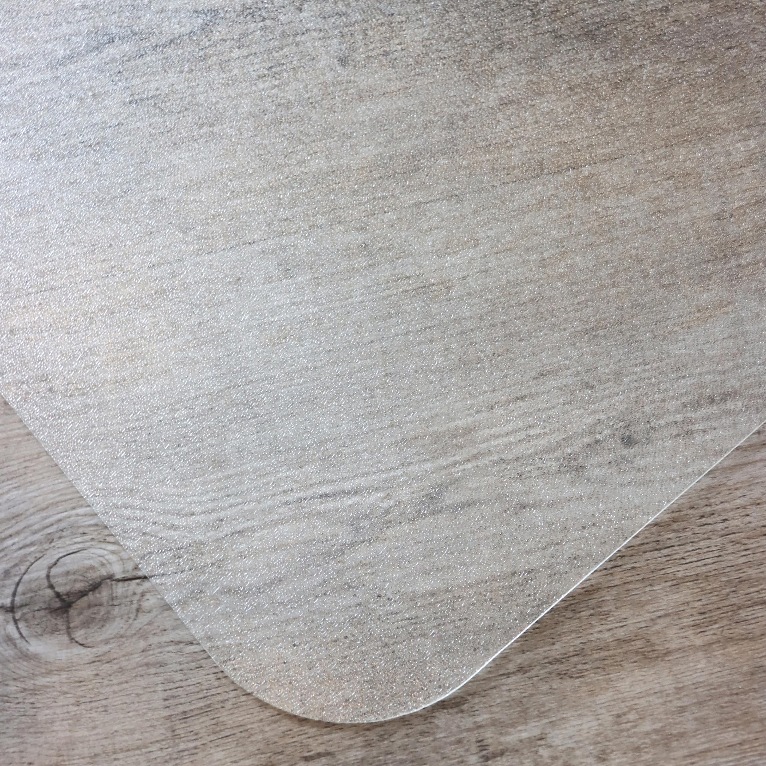 Bodenschutzmatte PET Allergiker geeignet transparent PVC Vinyl frei 2,0 mm stark (120 x 150 cm)