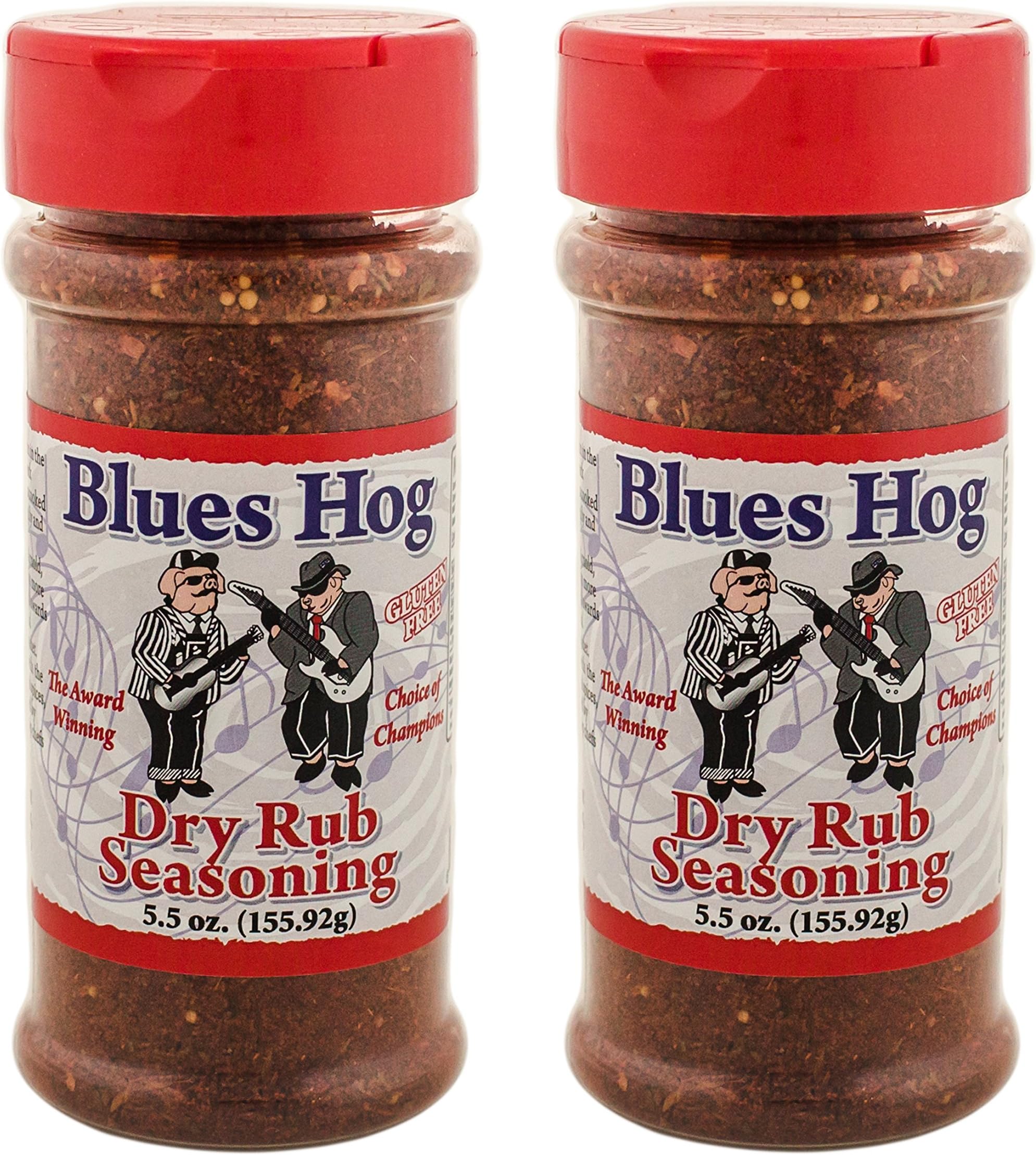 Blues HogOriginal Dry Rub All-Purpose Seasoning, 5.5 Ounce (pack of 2)