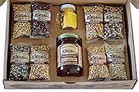 Vista 2 de Amish Country Popcorn 4 Ounce Variety Gift Sets Old Fashioned, Non-GMO and Gluten Free (Closed Variety Gift Set, 8-4 Ounce)