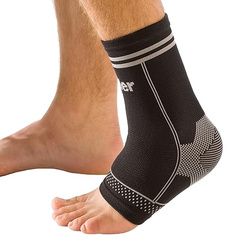 Mueller Sport Care - Tobilleras elásticas en 4 direcciones, talla S y M Mueller Sport Care - Tobilleras elásticas en 4 direcciones, talla S y M