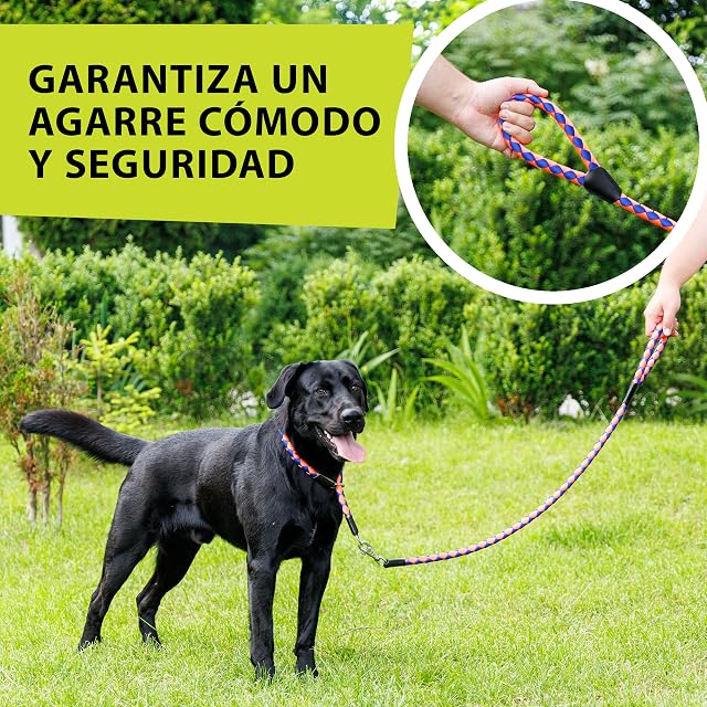Foto 6 de 6 de Ferplast Guinzaglio per Cani Guinzaglio per Cani in Nylon Intrecciato TWIST MATIC G18/110