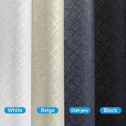 Miniatura 4 de MaKefeile Cortinas divisoras de habitación, cortina de privacidad totalmente opacas, panel de cortina de privacidad con aislamiento térmico para