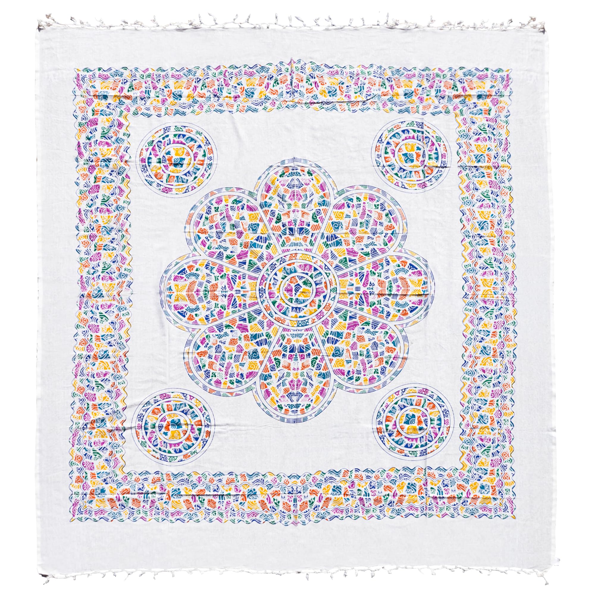 Toalla Playa Grande, XXL – Mantel – Manta de Picnic – Tapiz Mandala – Antiarena – 210x240 cm