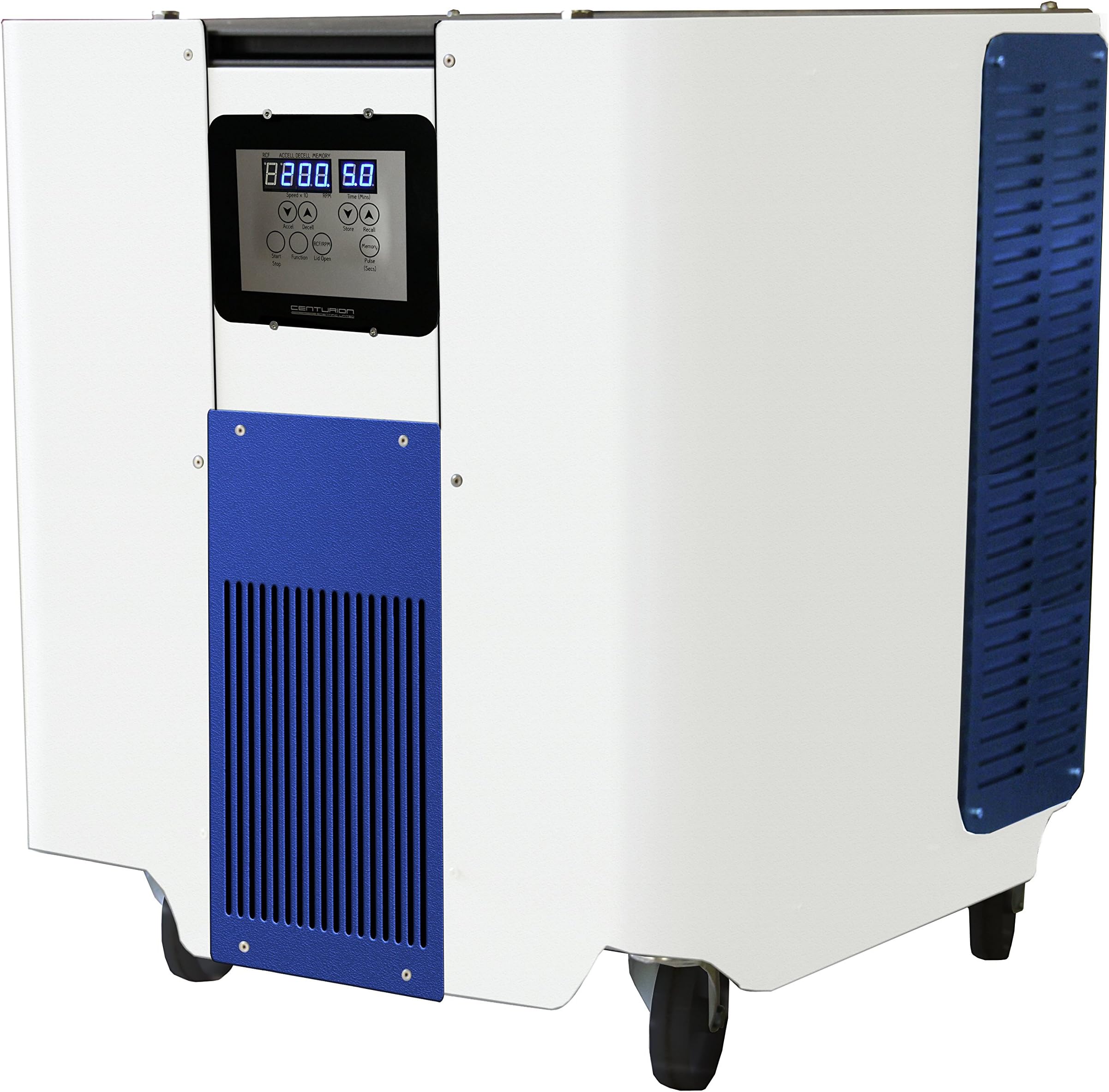 Centurion Scientific ESD14RA Refrigerated Floor Standing Centrifuge Swing out Rotor 4 mL x 1000 mL and 4 mL x 500 mL Corning adaptors, 4 L, (-9 Degree to +40 Degree), White (Pack of 4)