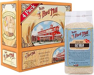 Bob's Red Mill Cereal Oat Bran, 18 Ounce (Pack of 4)