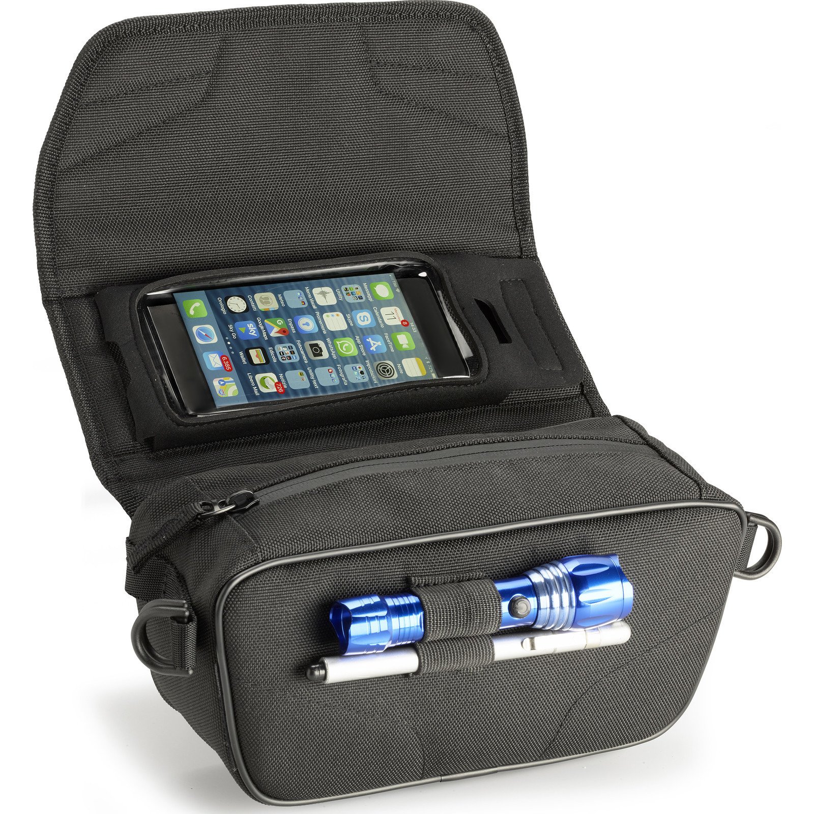 Givi T516Bag Manubrio Universale con Scomparto Porta Smartphone